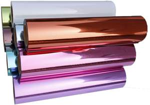 ฟิล์มถ่ายโอนความร้อนแบบเมทัลลิกเนื้อนุ่มยืดหยุ่นสีเงิน - Product Image 2