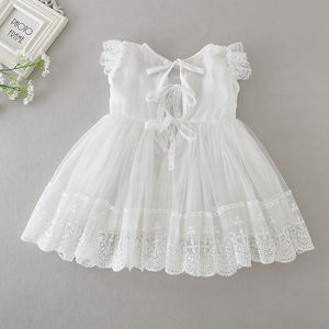 Abito da Battesimo per <span class=keywords><strong>Bambina</strong></span> con Ricamo 'Upward Girl', Set da 2 Pezzi, per Neonati di 1 Mese - Product Image 6