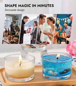 Wholesale colorful aroma squeezable candle <b>wax</b> <b>melts</b> private label jelly <b>wax</b> <b>melts</b> premade scented scoopable <b>wax</b> <b>melts</b> - Product Image 6