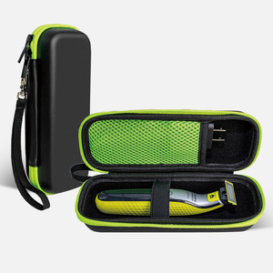 Estuche de Viaje Rígido Portátil Personalizado, Impermeable, Negro, EVA, OEM, para <span class=keywords><strong>Afeitadora</strong></span> <span class=keywords><strong>Norelco</strong></span> OneBlade - Product Image 1