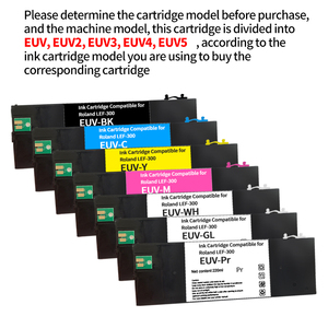 Rechargeable Roland Uv-gl Encre Uv Cartouche <span class=keywords><strong>Eco</strong></span> <span class=keywords><strong>Sol</strong></span> pour Roland Lef 20 220ML pour LEF-10 LEF-12 LEF-300 LEC-330 LEC-300 LEC-540 - Product Image 2