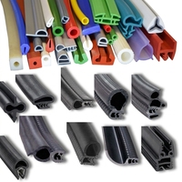 Joint d'étanchéité en caoutchouc silicone EPDM extrudé sur mesure pour portière de voiture avec service de découpe OEM non standard