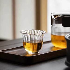 Tazza in Vetro Trasparente da 80ml con Design a Petali di Fiori per <span class=keywords><strong>Caffè</strong></span> <span class=keywords><strong>e</strong></span> Tè - Product Image 5
