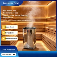 Chauffe-sauna électrique SAV série Western, contrôle externe, chauffage rapide, 380V, assistance technique en ligne