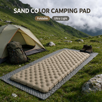 Matelas de camping gonflable léger de haute qualité, personnalisable, imperméable et portable