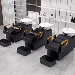 Sillón de Champú para Salón de Belleza y Spa, Diseño Moderno, Venta Caliente, Mueble de Masaje Cómodo con Color Personalizado para Gimnasio - Product Image 4