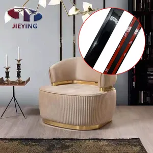 Aksesoris Furnitur Sofa Trim Strip Tepi Hitam Banding Pelapis Pita Perekat Plastik PVC Dekorasi Strip Pemangkas Gulungan