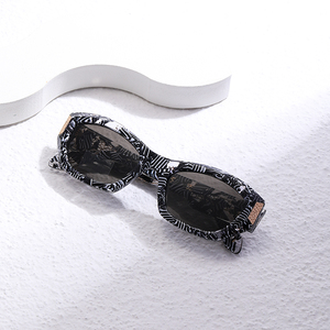 Hợp thời trang <span class=keywords><strong>2025</strong></span> phong cách mới cán Acetate kính mát thương hiệu tùy chỉnh bán buôn Kính mát - Product Image 6