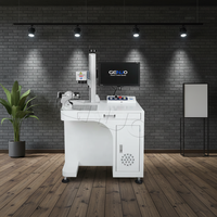 Machine de marquage laser à fibre CNC de table GENUO 20W 30W 50W pour métal avec prise en charge des formats DXF/BMP/AI/DWG/DST
