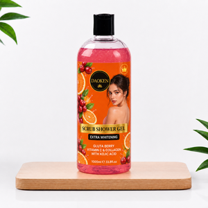 Approvisionnement direct usine, Gel de bain éclaircissant à la rose et au rétinol noir 1000 ml, Gel de bain corporel hydratant en profondeur et éclaircissant à la nicotinamide - Product Image 6