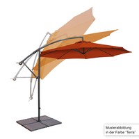 Parasol en soie imprimé à l'écran, style contemporain, pour l'extérieur, motif banane