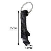 Flesopener Bling Sleutelhanger Diamant Strass Zelfverdedigingsset Accessoires Multi-Color Mini Bar Bierflesopeners Sleutelhangers