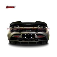 Kit de Carrocería de Fibra de Carbono Estilo Ryf para McLaren 720S, Incluye Alerón Delantero, Guardabarros, Faldones Laterales, Difusor Trasero y Alerón Trasero