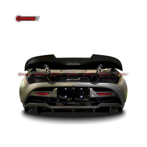 ชุดแต่งตัวถังคาร์บอนไฟเบอร์แบบแห้งสไตล์ Ryf สำหรับ McLaren 720S ประกอบด้วยลิ้นหน้า บังโคลน สเกิร์ตข้าง ดิฟฟิวเซอร์หลัง สปอยเลอร์หลัง - Product Image 2