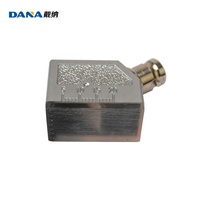 Fournisseur d'usine 5mhz 70 Angle 8*9mm taille de puce Bnc(Q9) interface sonde Ut accessoires numérique Ndt détecteur de défauts à ultrasons