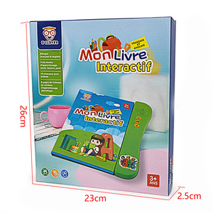 <span class=keywords><strong>Livre</strong></span> sonore éducatif personnalisé <span class=keywords><strong>pour</strong></span> enfants, machine d'apprentissage populaire en <span class=keywords><strong>anglais</strong></span> et français avec boutons poussoirs, <span class=keywords><strong>pour</strong></span> livres audio et e-books - Product Image 2