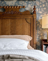 Chambre principale, lit français rétro, chambre double, lit king size de luxe