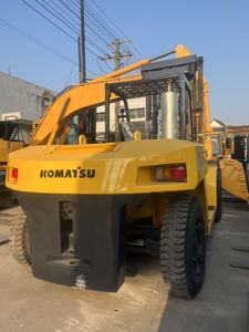 Chariot élévateur diesel Komatsu FD150 d'occasion pas cher, 15 tonnes, composants originaux du Japon, bon état, 2018-2013 - Product Image 3