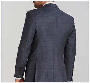 <span class=keywords><strong>Trajes</strong></span> Formales de Negocios para <span class=keywords><strong>Hombre</strong></span>, Corte Slim Fit, 3 Piezas, de Lana, Tallas Grandes, Fabricados en Guangzhou - Product Image 3