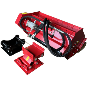 Flail Maaier Mulchers <span class=keywords><strong>Skid</strong></span> Stuur Mulcher Voor Mini Graafmachine Lader Bevestigingsmachines Mini Graafmachine Grasmaaier - Product Image 2