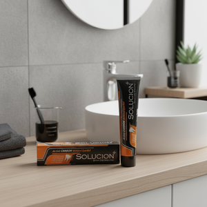 Solucion 75 ml Dentifrice au Charbon Noir Blanchissant Nettoyage Profond Haleine Fraîche - Product Image 3