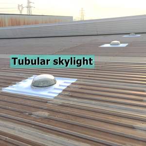 電気スチール管状円形天窓ガラススクリーン付きモダンデザイン吊り天窓なし - Product Image 2