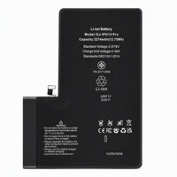 Batterie interne au lithium-ion de remplacement pour 15 Pro, 3274 mAh, haute capacité, rechargeable, certifiée CE FC
