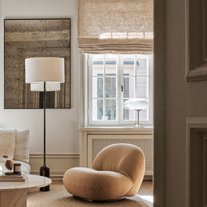 ม่านม้วนแบบโรมันลายทันสมัย ปรับแต่งได้ตามต้องการ ม่านทึบแสงสำหรับบ้าน โรงแรม ผ้าม่านลายตกแต่งพร้อมเชือกสำหรับห้องนั่งเล่น - Product Image 4