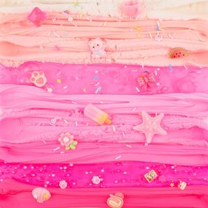 Surtido de Slime No Pegajoso que Combina Variedades de Nube, Cristal y Mantequilla, con Lindos Adornos y Bolas de Espuma, Regalo para Actividades Sensoriales - Product Image 6