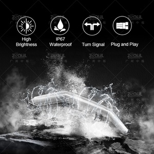 Couleur de poursuite de la lumière d'accent avant RZR avec fonction de clignotant pour <span class=keywords><strong>2020</strong></span> 2021 2022 2023 Polaris RZR <span class=keywords><strong>PRO</strong></span> XP/4 <span class=keywords><strong>PRO</strong></span> R Turbo R - Product Image 4
