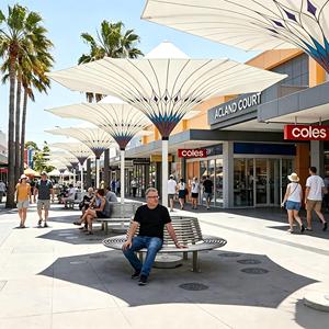 Best Price Large Outdoor Commercial Aluminum <b>Windproof</b> Durable Folding Arm Retractable Patio <b>Umbrella</b> for Hotels Restaurants - Product Image 4