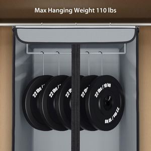 Hanging Closet Organizer Bags, Large Storage Bags with Clear Window, Premium Hanging Storage Bags for Suits, Coats and Dresses - Product Image 5
