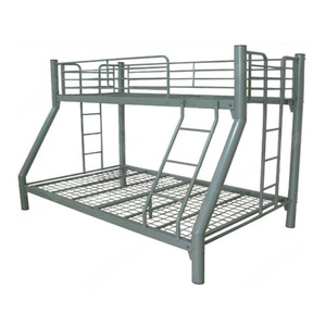 Modern Double Decker Metal Bunk <b>Bed</b> Versatile & Stylish for Home Hotels Schools Hospitals-for Bedrooms - Product Image 3