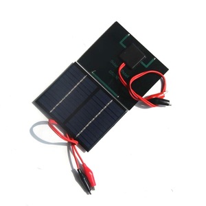 Masuyoshi Mitsu 1.5W 12V Polycrystalline <b>Solar</b> <b>Panel</b> With Tiger Clip For Toy And <b>Small</b> Devices - Product Image 2