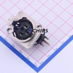 NC3FD-H XLR Connector Through hole Component (THT) Connector - Product Image 1