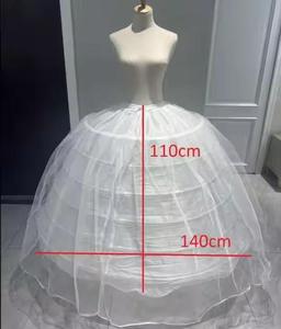 <span class=keywords><strong>Jupon</strong></span> à <span class=keywords><strong>6</strong></span> <span class=keywords><strong>cerceaux</strong></span> pour robe de bal, robe de Quinceañera, accessoires de mariage, robes de mariée, <span class=keywords><strong>crinoline</strong></span> - Product Image 4