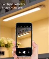 Nouveauté 2025, luminaires modernes, détecteur de mouvement magnétique, éclairage LED sous l'armoire pour la cuisine