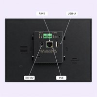 Tableta de 10.1 Pulgadas con Android 15 para Montaje en Pared, RK3566, PoE, WiFi6, RS232, RS485, Panel Táctil, Control Inteligente para el Hogar, HMI Industrial