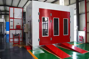 Cabine <span class=keywords><strong>de</strong></span> <span class=keywords><strong>peinture</strong></span> automobile à pulvérisation électrique diesel, vente chaude, cabine <span class=keywords><strong>de</strong></span> <span class=keywords><strong>peinture</strong></span> automobile pour la réparation <span class=keywords><strong>de</strong></span> carrosserie automobile, <span class=keywords><strong>atelier</strong></span> <span class=keywords><strong>de</strong></span> retouche - Product Image 2
