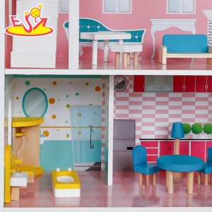 EW-casa <span class=keywords><strong>de</strong></span> <span class=keywords><strong>muñecas</strong></span> <span class=keywords><strong>de</strong></span> madera en miniatura para niños, juguete <span class=keywords><strong>con</strong></span> elevador, 06A378 - Product Image 6