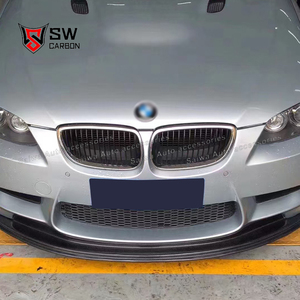 Labio de parachoques delantero de fibra de carbono estilo GTS para BMW Serie <span class=keywords><strong>3</strong></span> E92 E93 M3 2006-2013 modelo año coches - Product Image 4