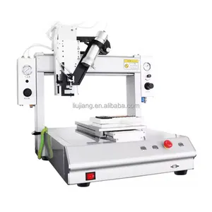 Robot dispensador automático de 3 ejes Liujiang X 300mm Y 300mm Z 100mm máquina de aplicación de adhesivo dispensador de adhesivo industrial