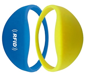 Bracelet RFID en silicone GSC 125Khz ID 13.56Mhz IC pour billet de festival, étiquette RFID, bracelet NFC - Product Image 4