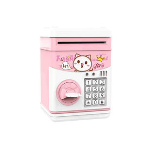 Hucha Eléctrica con Contraseña de Dibujos Animados, Caja Fuerte para Guardar Monedas y Dinero, Juguetes para Niños, Mini Máquina de Ahorro, Regalos para Niños - Product Image 4