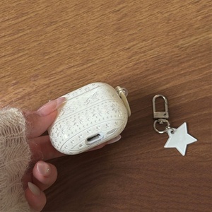 Étui pour écouteurs blanc mat en forme de petit <span class=keywords><strong>cheval</strong></span>, compatible avec les écouteurs de 4e génération et l'étui de protection populaire - Product Image 4