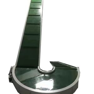 Büyük eğim hareketli konveyör bant ekipmanları kaymaz montaj hattı endüstriyel depolama için lojistik merdiven tırmanma - Product Image 1