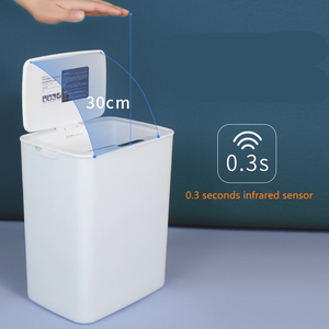 14L Induction Automatic Touchless Smart Infrared Motion <strong>Sensor</strong> Rubbish Waste <strong>Bin</strong> Kitchen Trash Can Garbage <strong>Bins</strong> for Home - Product Image 1