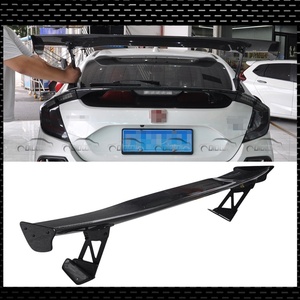 Aileron de coffre arrière en fibre de carbone style JS pour Honda Civic Type R Hatchback FK8 10ème génération 2017+ Tuning automobile - Product Image 6