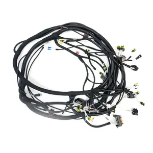 Arnés de cableado eléctrico automático, ensamblaje de Cable telar personalizado