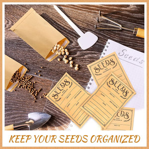 Pacchetti di semi personalizzati semi di <span class=keywords><strong>pomodoro</strong></span> tre sacchetti di imballaggio laminati in carta sigillata laterale - Product Image 2